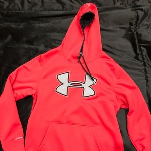 Men's Under Armour Red Hoodie Size Medium